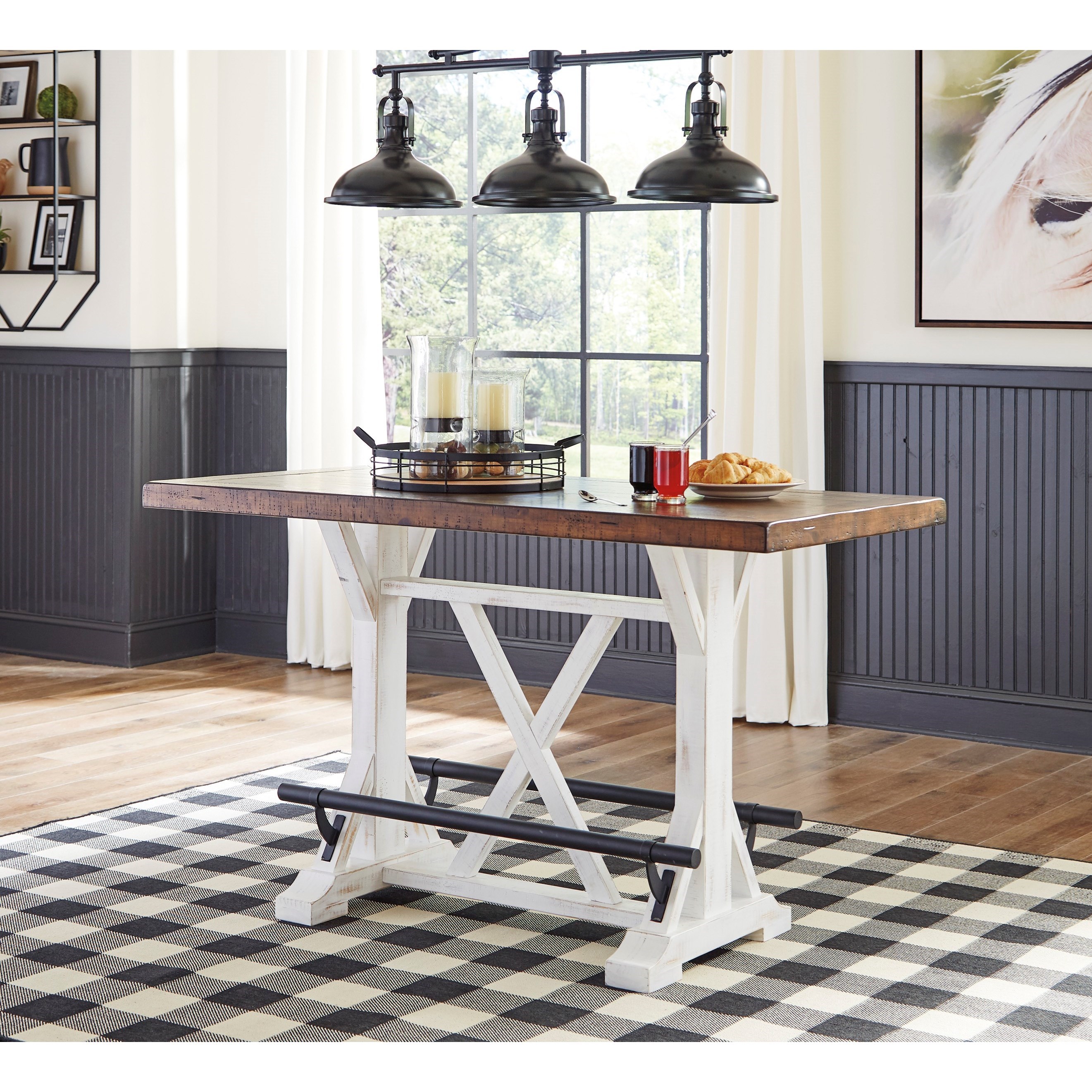 Bar height dining room table sales sets
